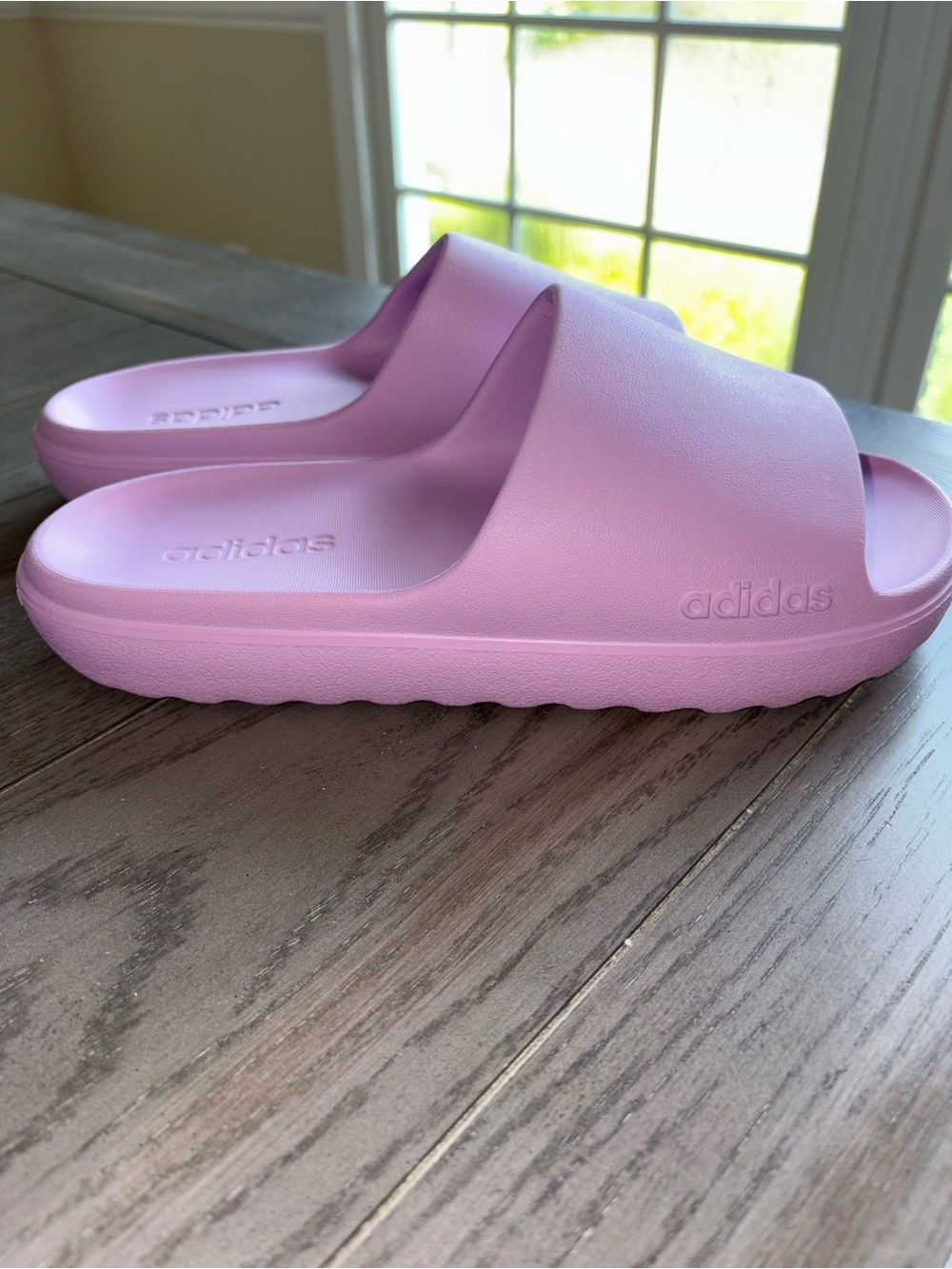 adidas Women’s Slide Sandals - Pastel Pink